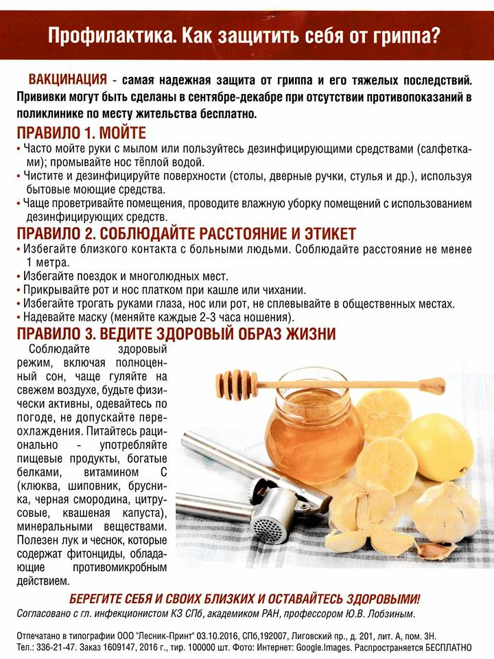 Вакцинация против гриппа